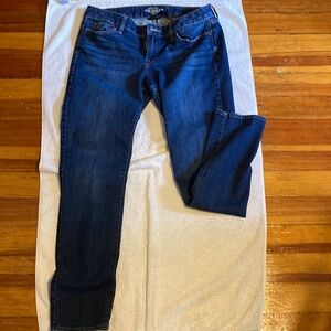 Lucky Brand Blue Skinny Jeans Tapered Fit